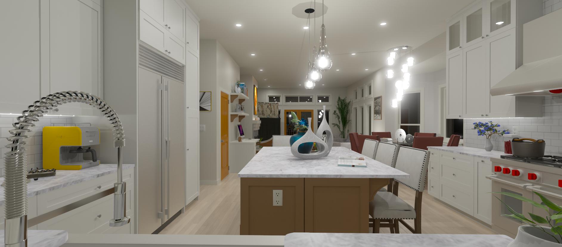 3d design for Kitchen Design - Oakland