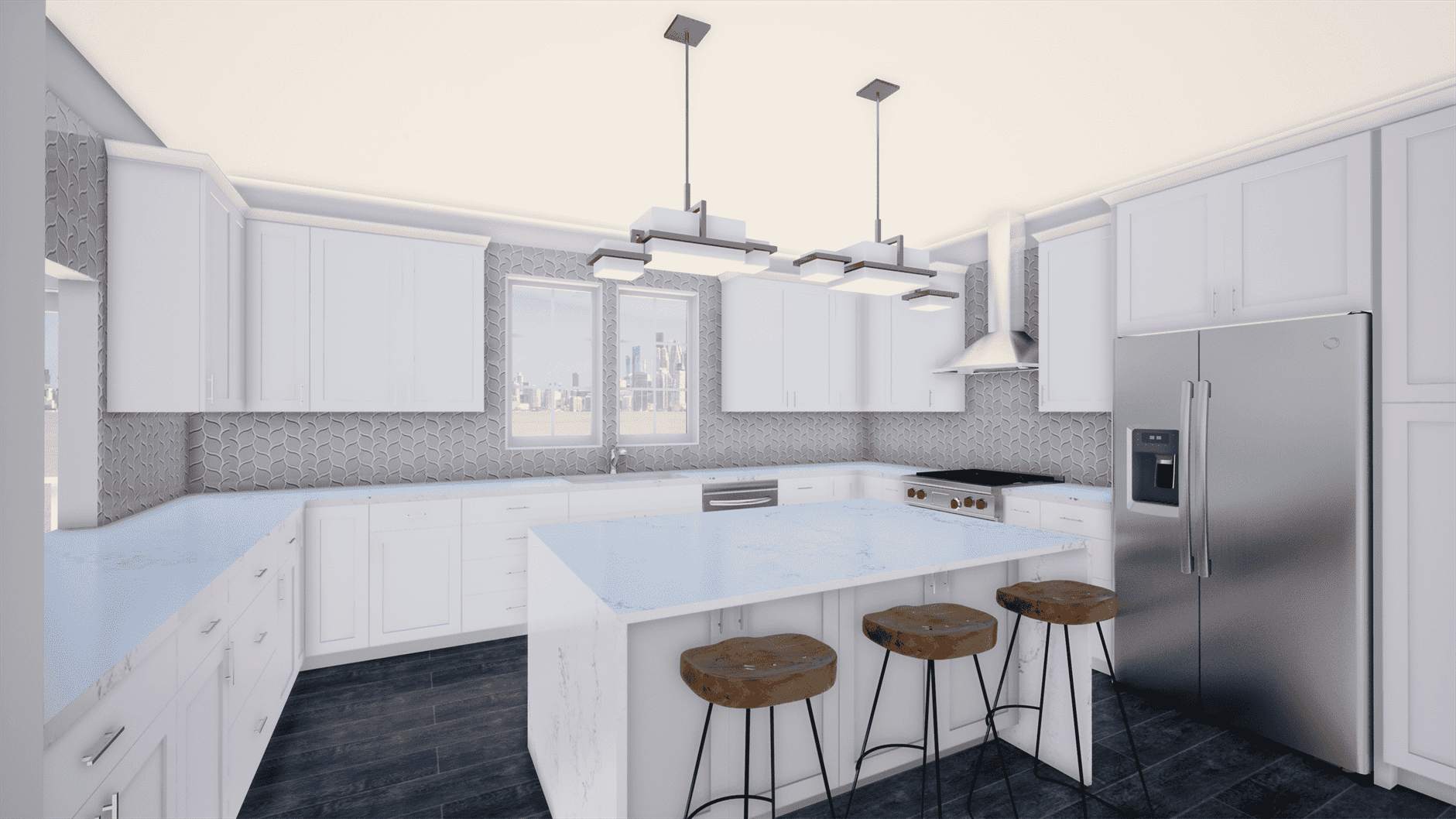 3d design for Kitchen and Bathroom Design - Sausalito,CA