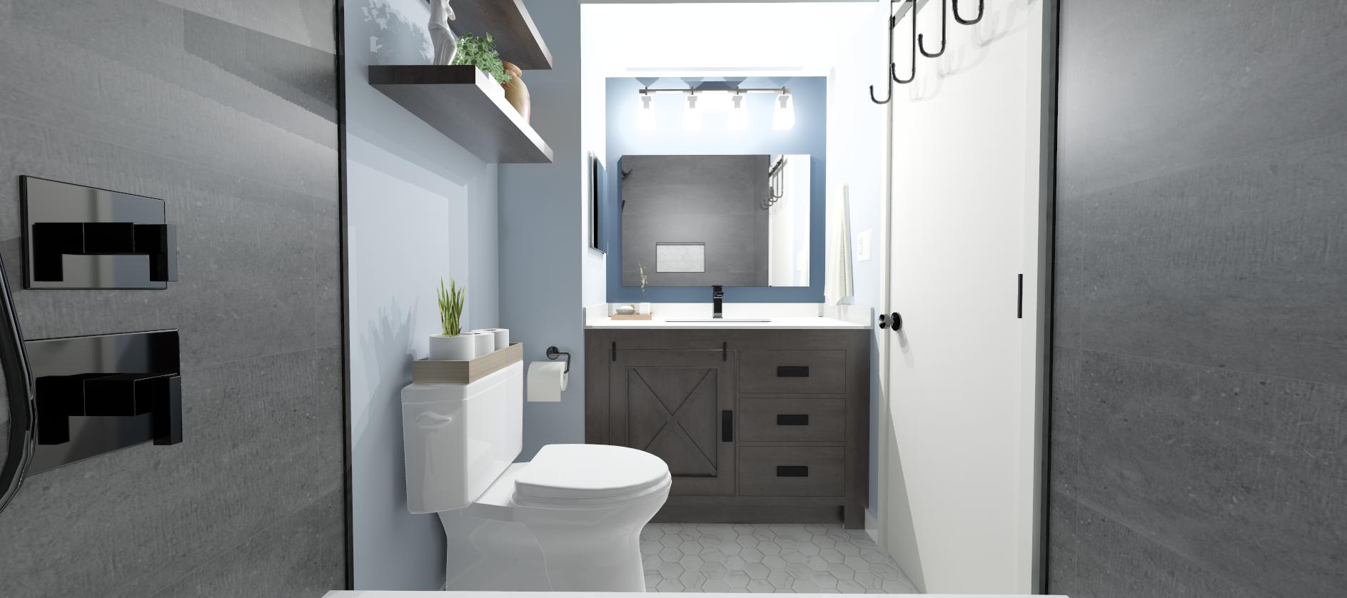 3d design for Bathroom Design - Novato