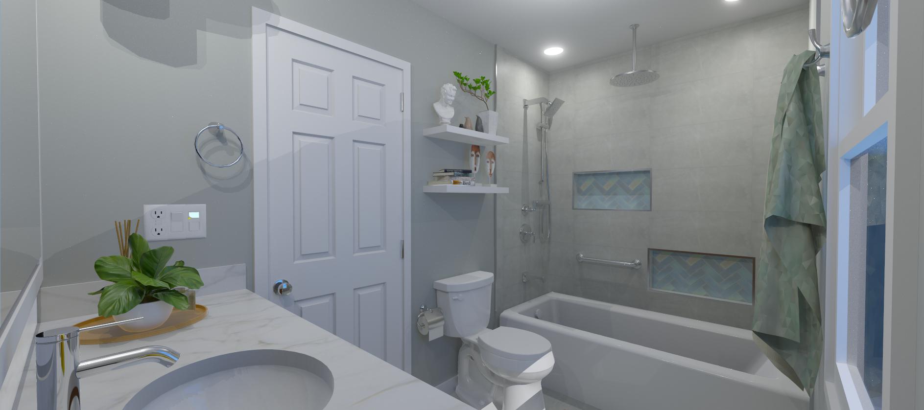 3d design for Bathroom Design - San Rafael