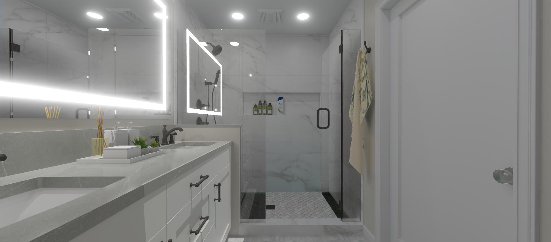 3d design for Bathroom Design - Martinez