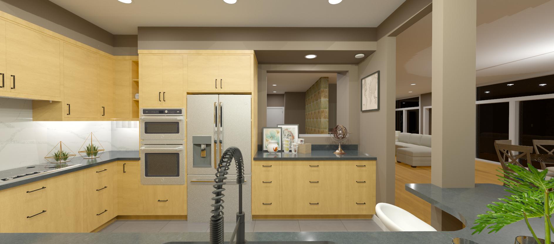 3d design for Kitchen Design - Oakland