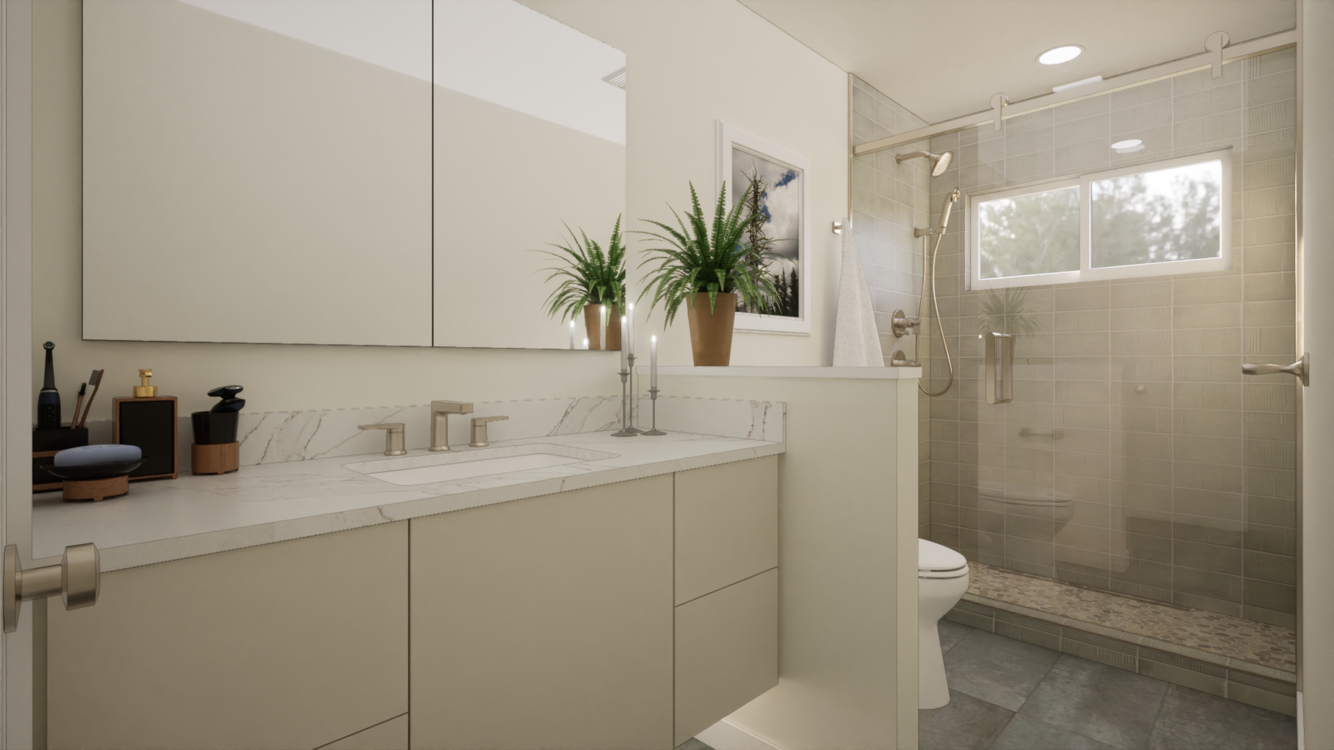3d design for Bathroom Design - Walnut Creek